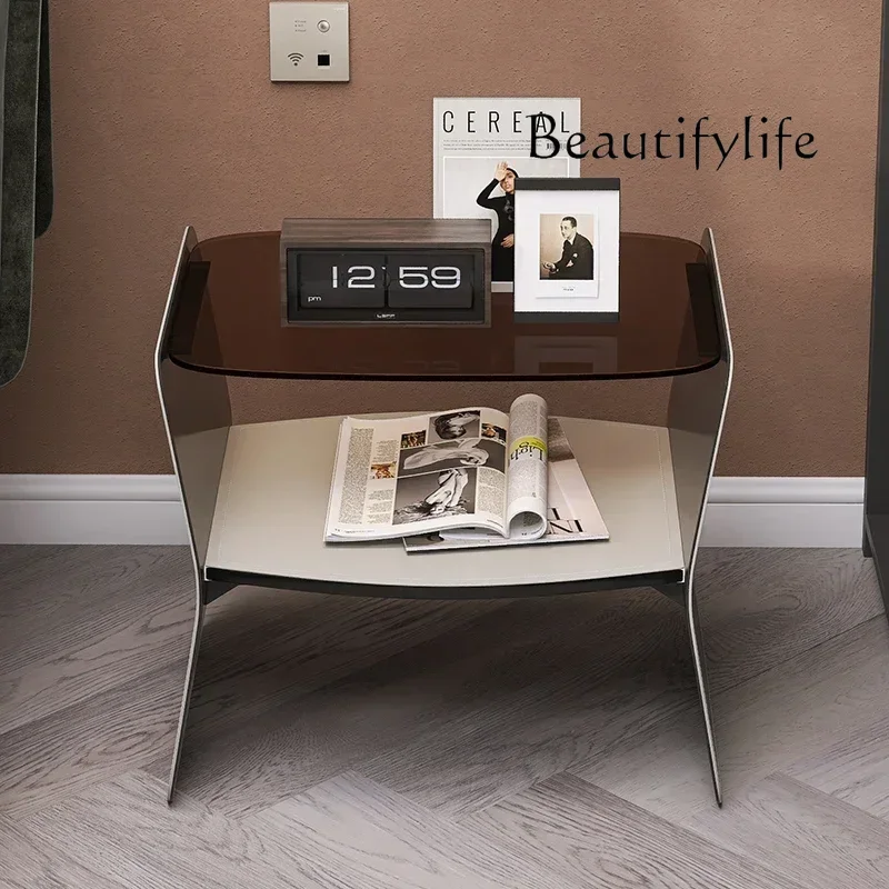 Luxury Beauty Night Table Premium Glamour Exquisite European Bedside Storage Modern Simple Mesitas De Noche Bedroom Furniture
Luxury Beauty Night Table Premium Glamour Exquisite European Bedside Storage Modern Simple Mesitas De Noche Bedroom Furniture