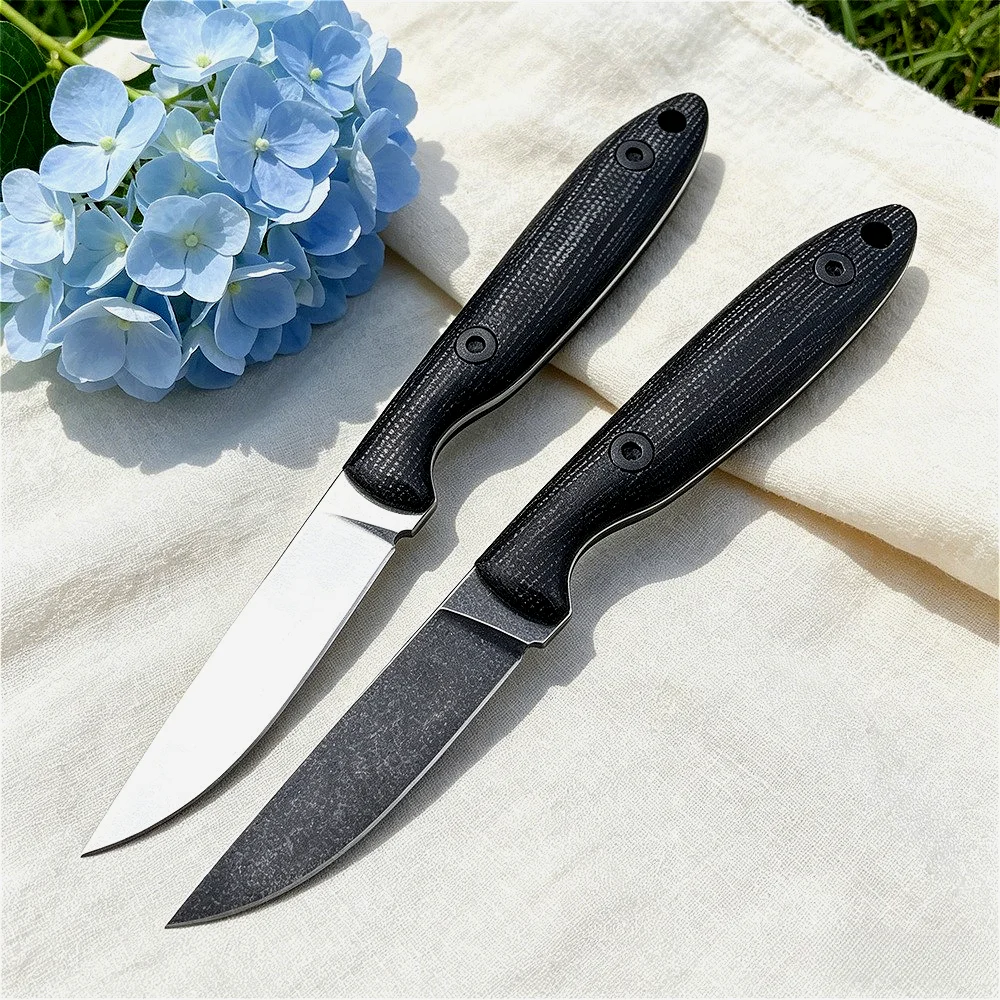 Convenient Multi-purpose Hiking Knife Fixed Blade 7Cr13Mov Steel Blade Micarta Handle Ideal Hiking Fishing Outdoor Activities
Convenient Multi-purpose Hiking Knife Fixed Blade 7Cr13Mov Steel Blade Micarta Handle Ideal Hiking Fishing Outdoor Activities