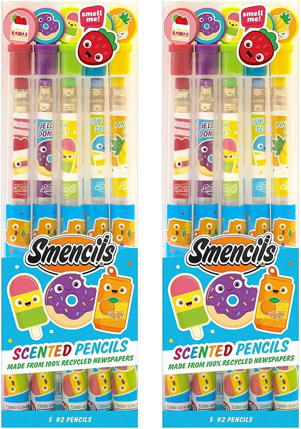HB #2 Scented Pencils, 5 Count - Fun Gifts for Kids, School Supplies & Classroom Rewards
HB #2 Scented Pencils, 5 Count - Fun Gifts for Kids, School Supplies & Classroom Rewards