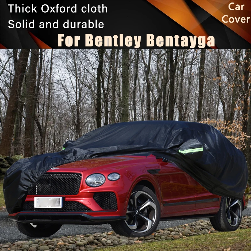 For Bentley Bentayga Black Car Covers Outdoor Waterproof Dustproof Sun Rain Snow Protection Thick Oxford Cloth Full Outer Cover
For Bentley Bentayga Black Car Covers Outdoor Waterproof Dustproof Sun Rain Snow Protection Thick Oxford Cloth Full Outer Cover