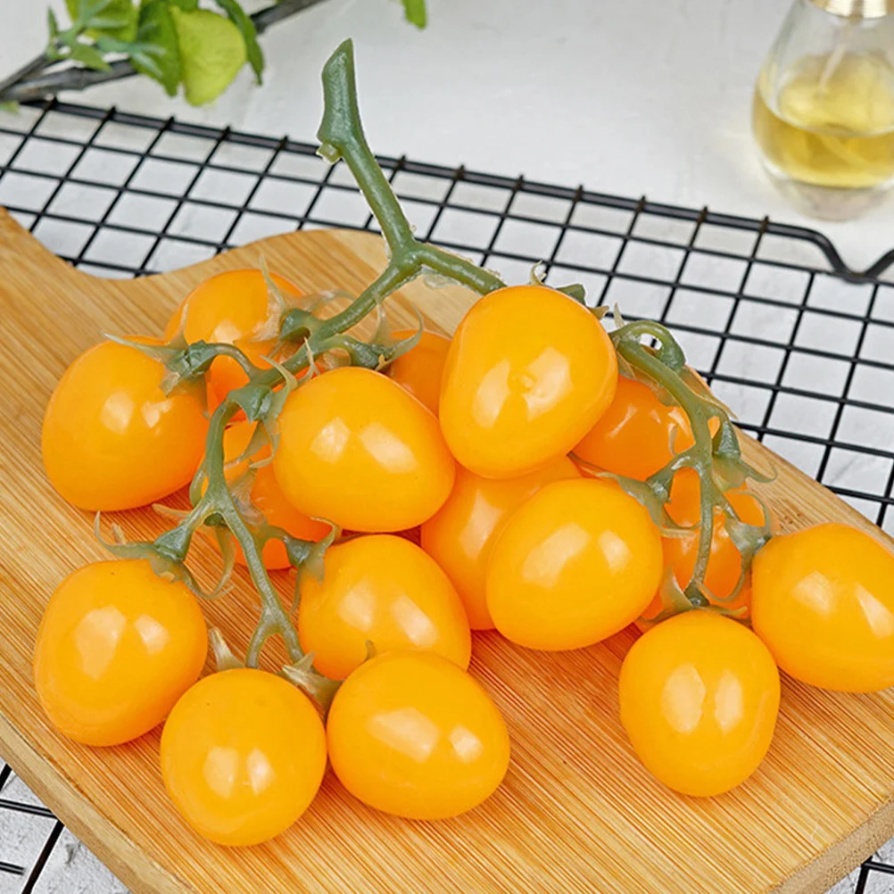 2pcs Realistic Simulation Cherry Tomatoes Fake Fruit Decor For Home Kitchen Party Decoration Photography Props Artificial Fruits
2pcs Realistic Simulation Cherry Tomatoes Fake Fruit Decor For Home Kitchen Party Decoration Photography Props Artificial Fruits