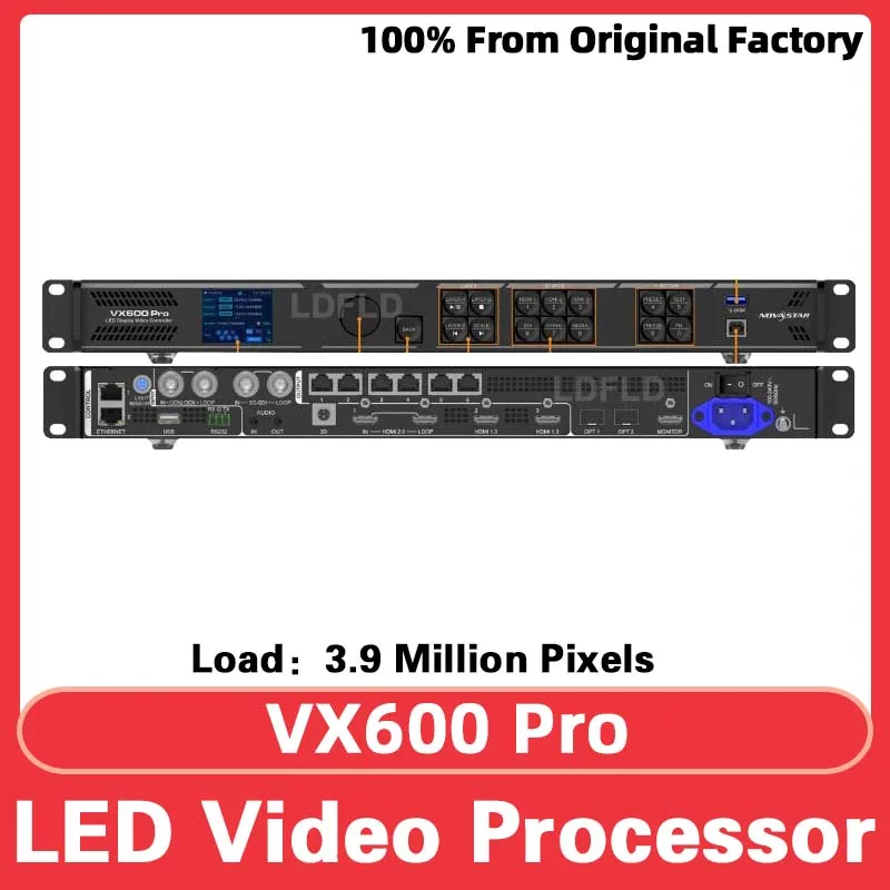 Видеопроцессор Novastar VX600 Pro, полноцветная светодиодная панель, видеостена, знак с RGB-подсветкой, поддержка контроллера ввода HDMI DVI SDI
Видеопроцессор Novastar VX600 Pro, полноцветная светодиодная панель, видеостена, знак с RGB-подсветкой, поддержка контроллера ввода HDMI DVI SDI