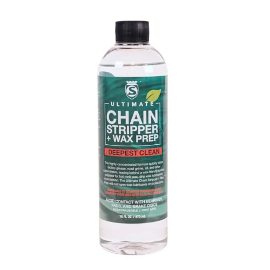 SILCA Ultimate Chain Stripper and Wax Prep, 16 унций - Быстрое средство для очистки и удаления жира с велосипедной цепи за один шаг для шоссейных, гравийных и горных велосипедов.
SILCA Ultimate Chain Stripper and Wax Prep, 16 унций - Быстрое средство для очистки и удаления жира с велосипедной цепи за один шаг для шоссейных, гравийных и горных велосипедов.