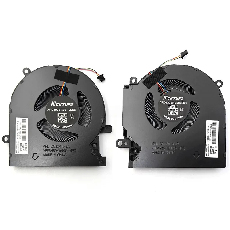 Z For HP OMEN 15-EK 15-EN CPU GPU Fan M04216-001 M04215-001 ND8CC02-19J22 DC 12V
Z For HP OMEN 15-EK 15-EN CPU GPU Fan M04216-001 M04215-001 ND8CC02-19J22 DC 12V
