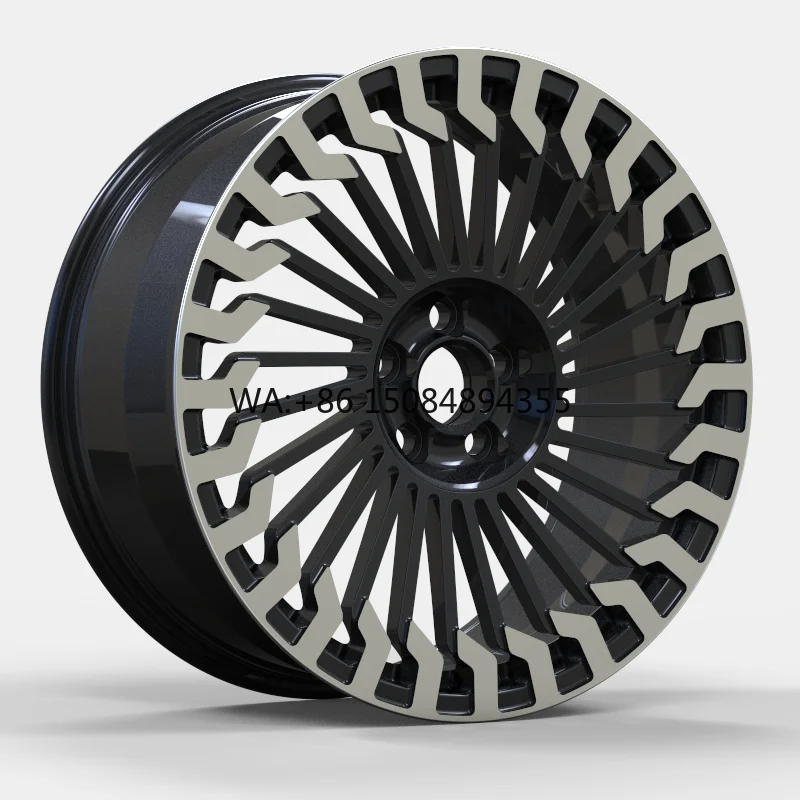 High Precision CNC Milling Service New Aluminium Alloy Forged 19 20 Inch 5x112 Five Spoke Gloss Black Car Wheel Hub
High Precision CNC Milling Service New Aluminium Alloy Forged 19 20 Inch 5x112 Five Spoke Gloss Black Car Wheel Hub