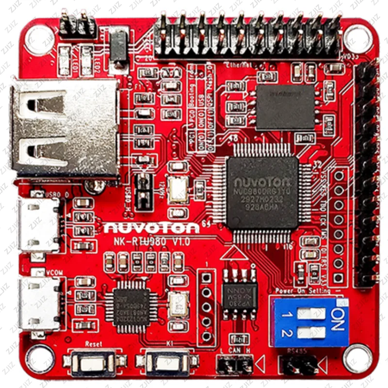 NuMaker-RTU-NUC980 (Chili Board) ARM Cortex-A5 400MHz 64MB RAM Industrial RTU Development Board
NuMaker-RTU-NUC980 (Chili Board) ARM Cortex-A5 400MHz 64MB RAM Industrial RTU Development Board