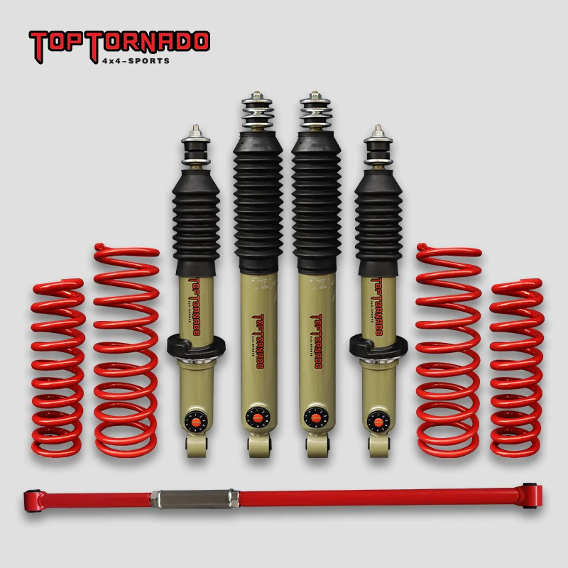 Off Road 2-inch Suspension Lift Kit With 4X4 Soft And Hard Adjustable Shock Absorbers Suitable For Isuzu MUX
Off Road 2-inch Suspension Lift Kit With 4X4 Soft And Hard Adjustable Shock Absorbers Suitable For Isuzu MUX