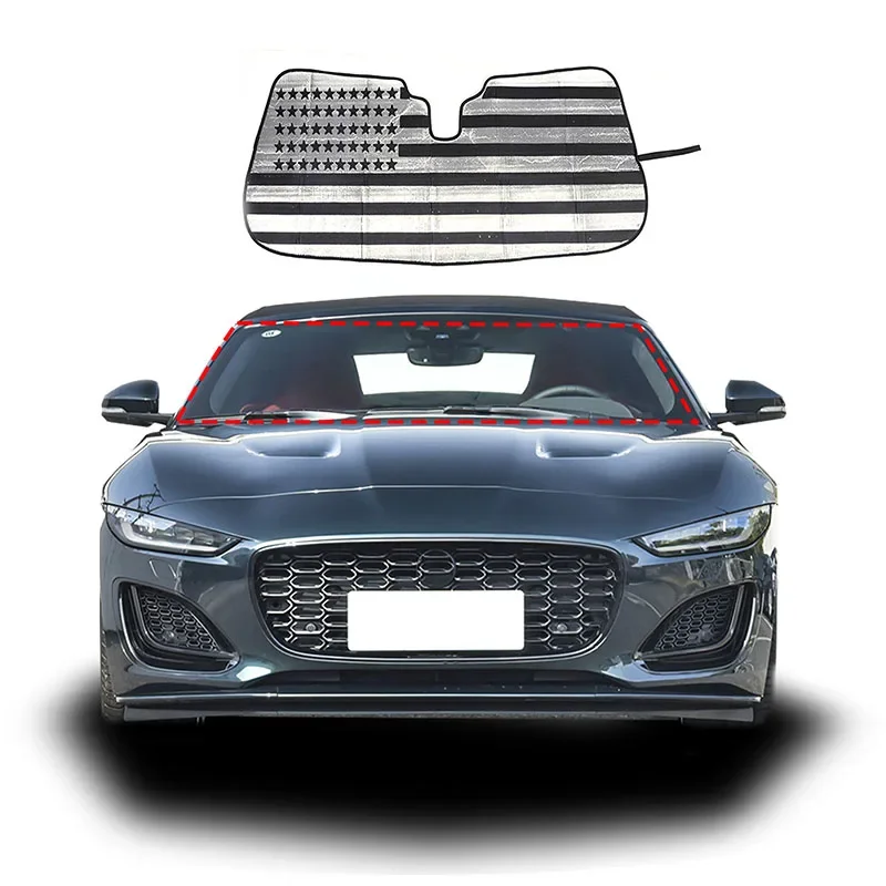 For Jaguar F-TYPE 2013+ Car Front Windshield Full Window Glass Sun Protection Parasol Aluminum Foil/silver Tape Accessories
For Jaguar F-TYPE 2013+ Car Front Windshield Full Window Glass Sun Protection Parasol Aluminum Foil/silver Tape Accessories
