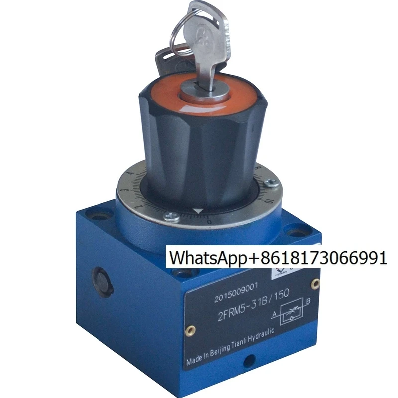 Hydraulic Speed Control Valve 2FRM5-31B/15Q 6Q/1.2Q/3/0.6/10QB Flow Control Valve Z4S5-10B
Hydraulic Speed Control Valve 2FRM5-31B/15Q 6Q/1.2Q/3/0.6/10QB Flow Control Valve Z4S5-10B