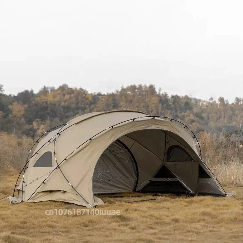 Hemisphere Dome Tent, Outdoor Integrated Double Opening Camping Picnic, Waterproof and Sunscreen Eggshell Canopy
Hemisphere Dome Tent, Outdoor Integrated Double Opening Camping Picnic, Waterproof and Sunscreen Eggshell Canopy