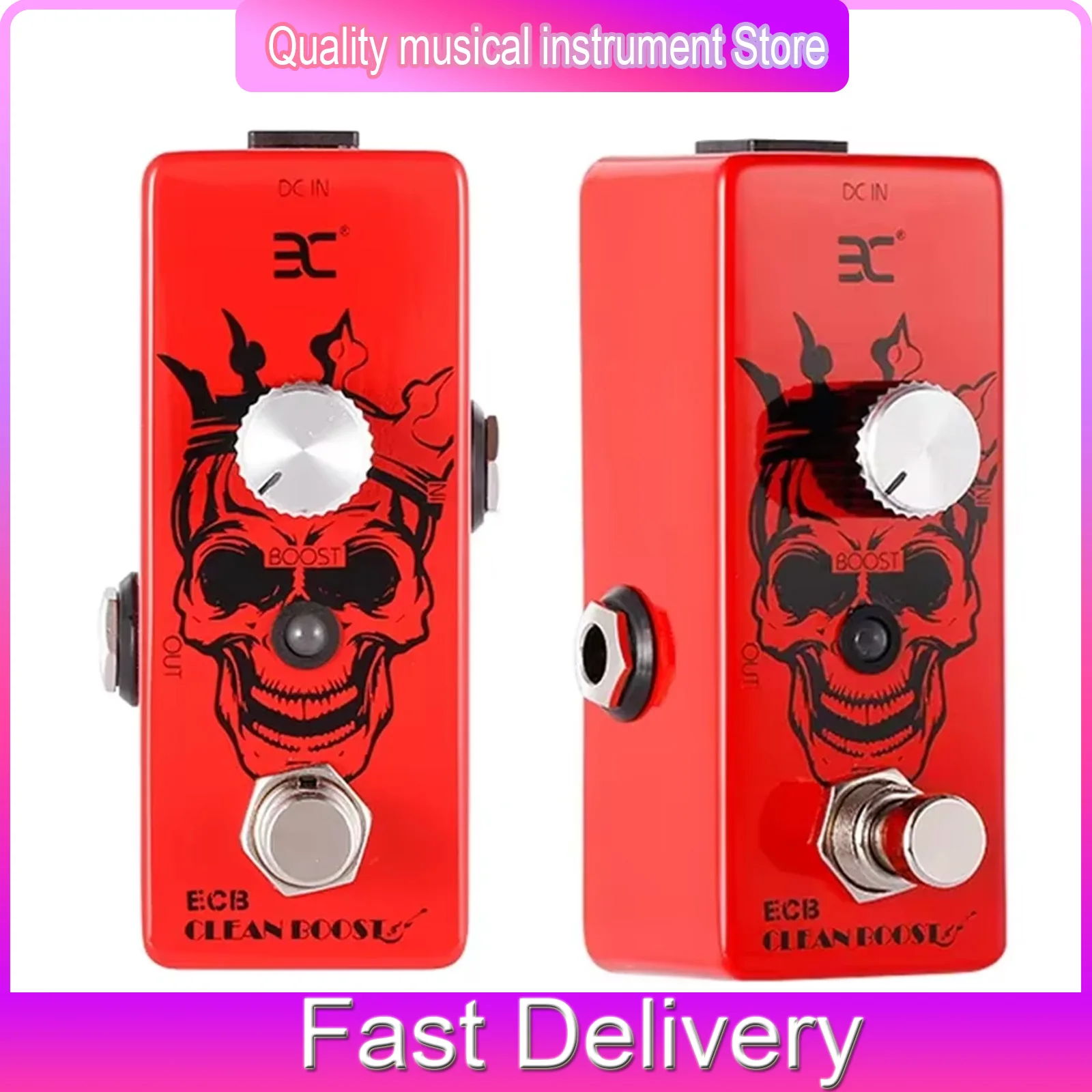 ENO ECB Clean Boost Bass Guitar Effects Pedal Clear Fader Metal Shell True Bypass Electric Guitar Bass Pedal Accessories
ENO ECB Clean Boost Bass Guitar Effects Pedal Clear Fader Metal Shell True Bypass Electric Guitar Bass Pedal Accessories