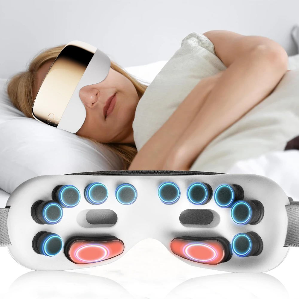 Phenitech Bluetooth Kneading Heated Eye Massager For Migraines Relief With Vision Window Music, Vibration Eye Massager With Heat
Phenitech Bluetooth Kneading Heated Eye Massager For Migraines Relief With Vision Window Music, Vibration Eye Massager With Heat