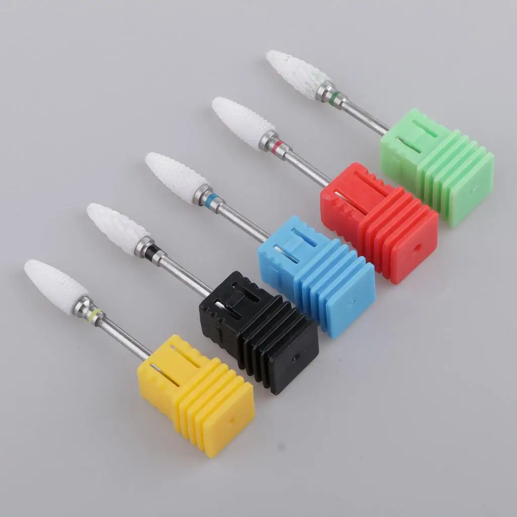5pcs Ceramic Bits Acrylic Nail File Bit for Manicure Polish Clean 
5pcs Ceramic Bits Acrylic Nail File Bit for Manicure Polish Clean