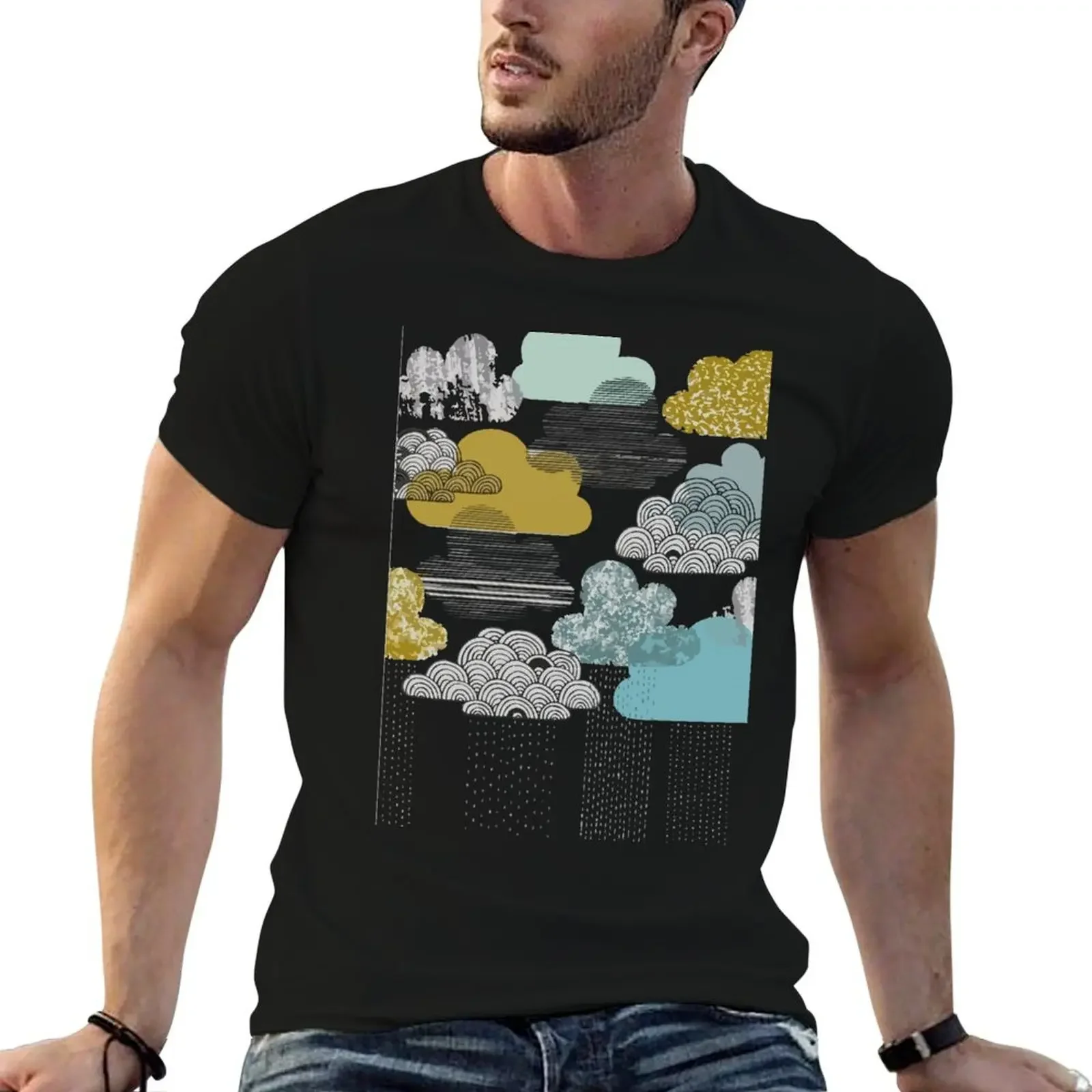 Sketchy Clouds T-Shirt basketball graphic tees Personalized t-shirt t shirt men
Sketchy Clouds T-Shirt basketball graphic tees Personalized t-shirt t shirt men