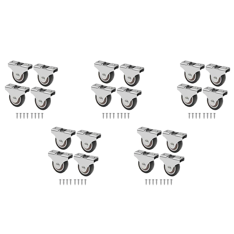 20 Pcs Mini Casters Furniture Casters Small 25Mm Fixed Casters Directional Movable Casters Movable Casters For Furniture
20 Pcs Mini Casters Furniture Casters Small 25Mm Fixed Casters Directional Movable Casters Movable Casters For Furniture