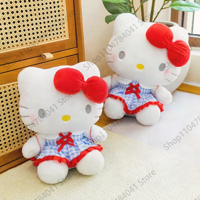 Sanrio Hello Kitty Plaid Dress Plush Toy Stuffed Doll Soft Kawaii Fluffy Anime Bedroom Decor Gift For Girls Kids Lovely Cute Toy
Sanrio Hello Kitty Plaid Dress Plush Toy Stuffed Doll Soft Kawaii Fluffy Anime Bedroom Decor Gift For Girls Kids Lovely Cute Toy