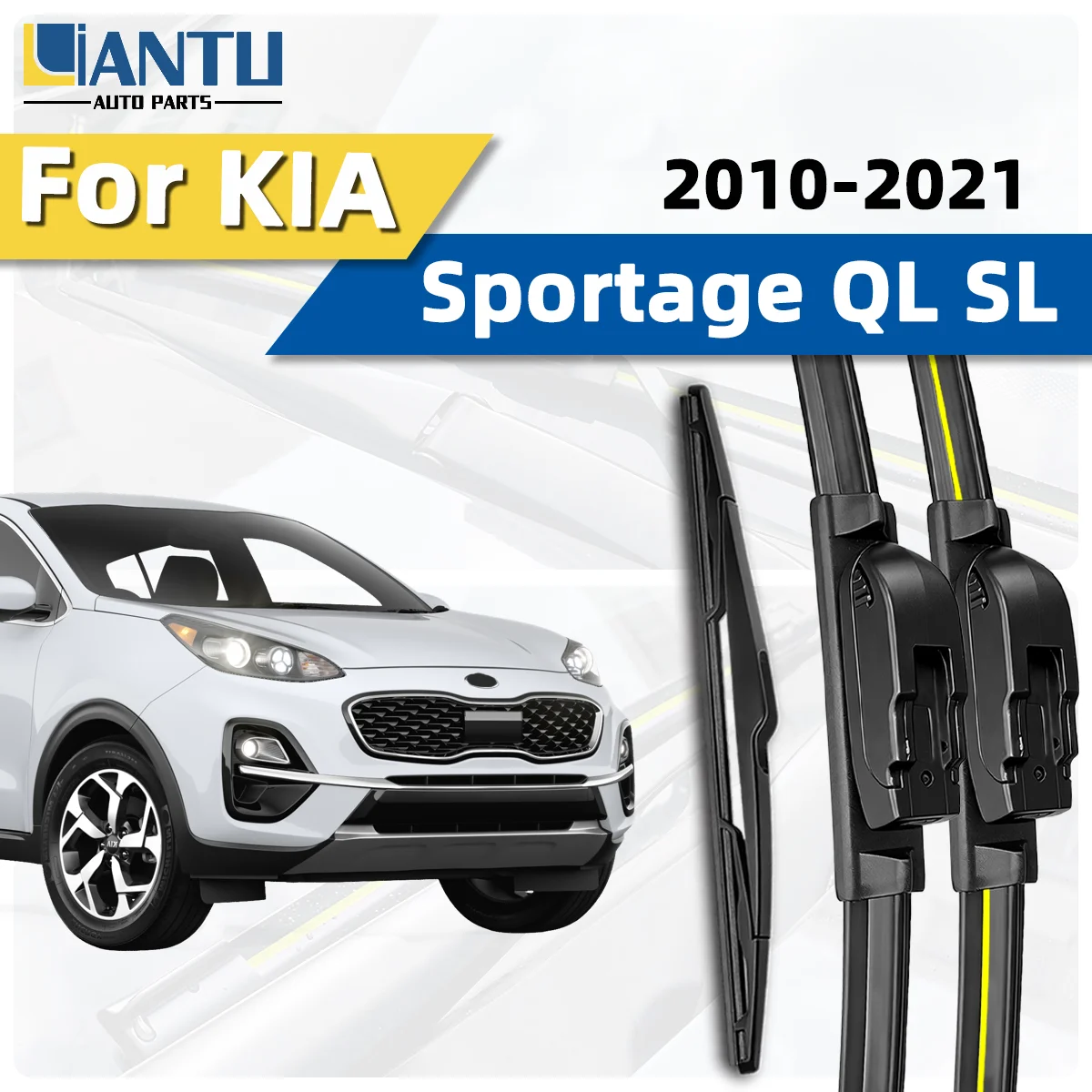3 шт. передних и задних щеток стеклоочистителя для KIA Sportage QL SL 2010-2021, премиум-класса, бесшумные, без разводов, долговечные аксессуары для автомобиля
3 шт. передних и задних щеток стеклоочистителя для KIA Sportage QL SL 2010-2021, премиум-класса, бесшумные, без разводов, долговечные аксессуары для автомобиля