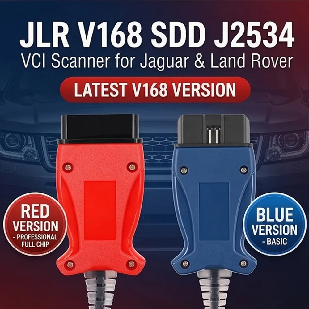 JLR V168 SDD PRO Diagnostic Scanner, OBDII 3in1 Auto Car Tool for Land Rover/for Jaguar 2005-2017, Multi-Language Code Reader
JLR V168 SDD PRO Diagnostic Scanner, OBDII 3in1 Auto Car Tool for Land Rover/for Jaguar 2005-2017, Multi-Language Code Reader