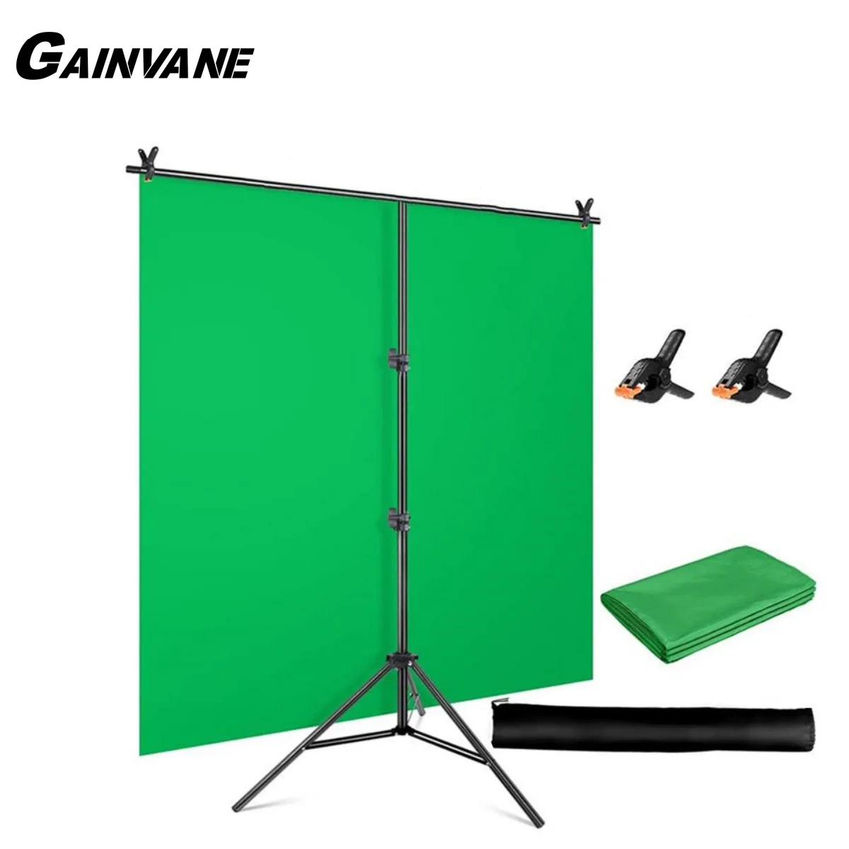 T-Shape Backdrop Stand Kit with Background Cloth Video Chroma Key Green Screen Frame Stand For Photography Photo Studio Props
T-Shape Backdrop Stand Kit with Background Cloth Video Chroma Key Green Screen Frame Stand For Photography Photo Studio Props
