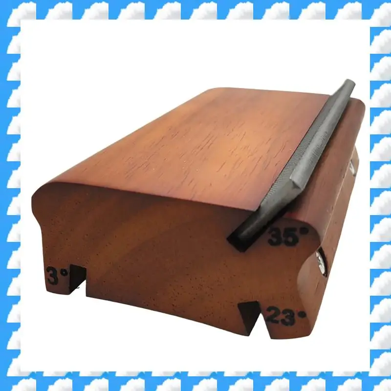ONGE 3/23/35 Degree Fret End Beveling File Precision Fret End Dressing Tool Multipurpose Guitar Fret Crowning End Bevel File
ONGE 3/23/35 Degree Fret End Beveling File Precision Fret End Dressing Tool Multipurpose Guitar Fret Crowning End Bevel File