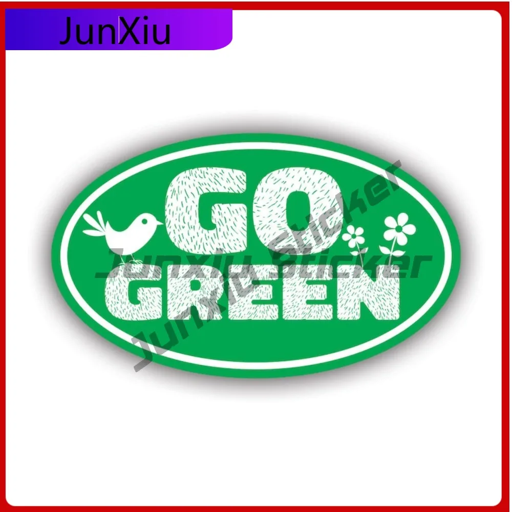 Oval Go Green Sticker Creative Decals Birds Flowers Green Sticker Earth Cool Style Laptop Use Waterproof Vinyl Decal For Car
Oval Go Green Sticker Creative Decals Birds Flowers Green Sticker Earth Cool Style Laptop Use Waterproof Vinyl Decal For Car