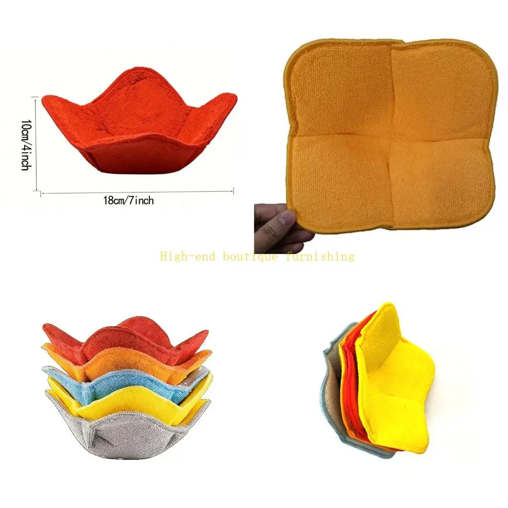 L9NB Thermal Insulated Bowl Sleeve with Nonslip Base for Food Heating Protections
L9NB Thermal Insulated Bowl Sleeve with Nonslip Base for Food Heating Protections