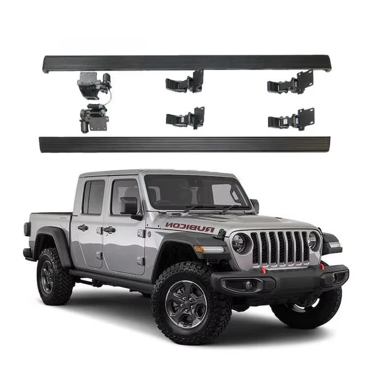 Выдвижные пороги-подножки для Gladiator 2022 года, аксессуары для 4-дверных автомобилей, внешние аксессуары
Выдвижные пороги-подножки для Gladiator 2022 года, аксессуары для 4-дверных автомобилей, внешние аксессуары