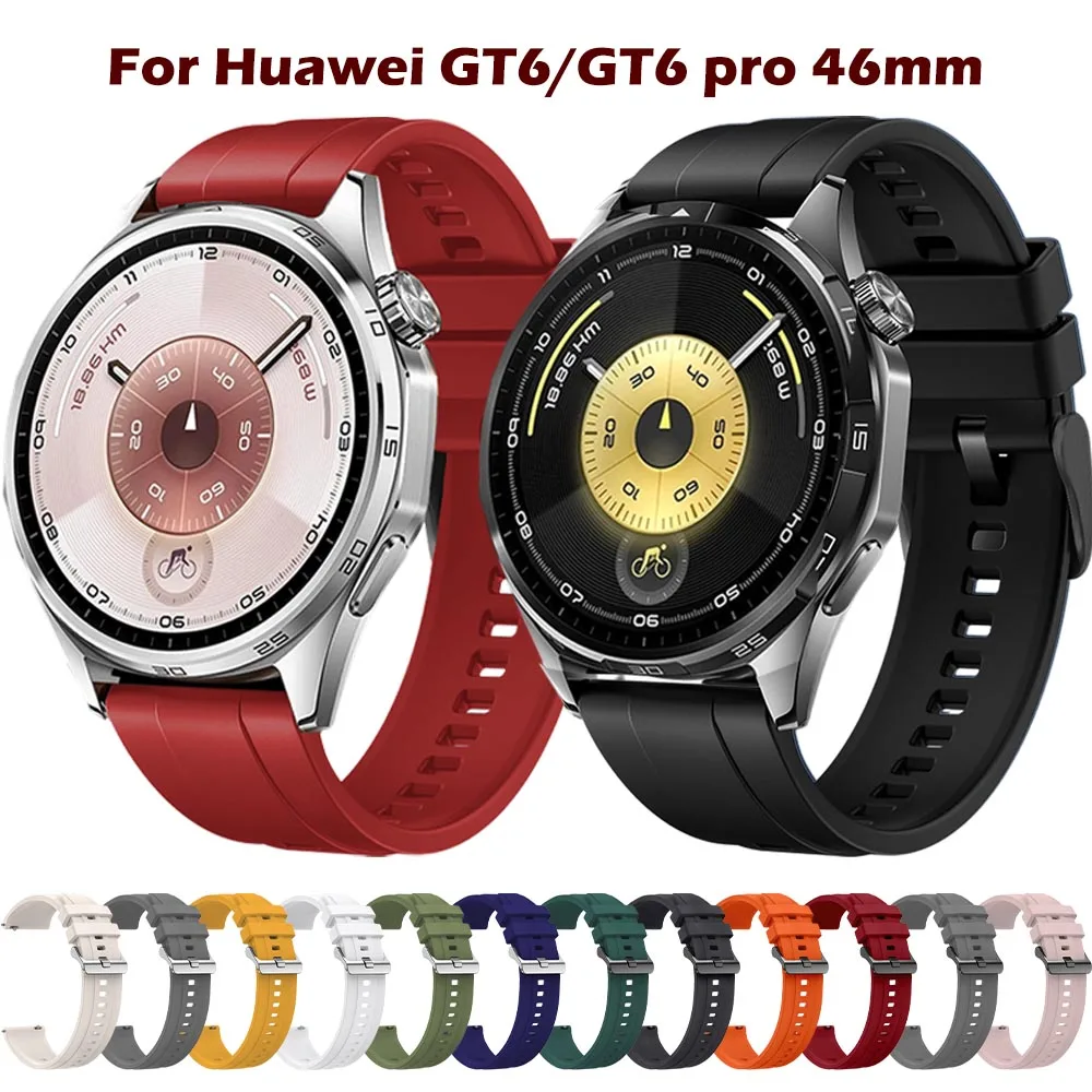 22mm Soft Silicone Watch Strap for Huawei GT6 Pro 46mm Watch Strap Sports Replacement Watch Strap for Huawei GT6 46mm Unisex
22mm Soft Silicone Watch Strap for Huawei GT6 Pro 46mm Watch Strap Sports Replacement Watch Strap for Huawei GT6 46mm Unisex