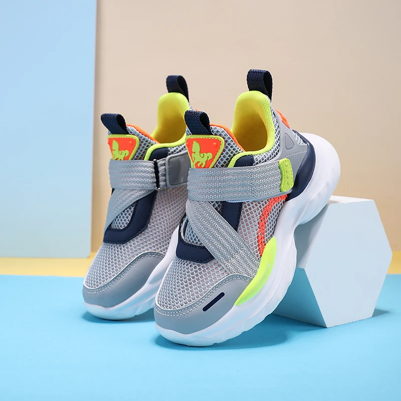 Fashion Grey Boy Child Sneakers Breathable Mesh Toddler Shoes For Kids Lightweight Slip-On Sports Shoes For Girls tenis infantil
Fashion Grey Boy Child Sneakers Breathable Mesh Toddler Shoes For Kids Lightweight Slip-On Sports Shoes For Girls tenis infantil