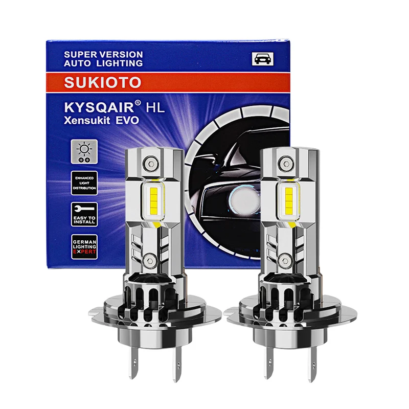 2PCS SUKIOTO H7 LED Bulbs 70W 20000LM Wireless H1 H3 H4 9005 LED Headlamp H11 LED Light Bulb Canbus No Error H15 Car Headlight
2PCS SUKIOTO H7 LED Bulbs 70W 20000LM Wireless H1 H3 H4 9005 LED Headlamp H11 LED Light Bulb Canbus No Error H15 Car Headlight