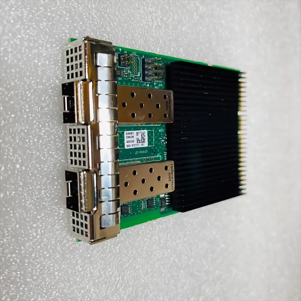 061X09 E810 SFP28 25 ГБ OCP3.0 Экспресс двухпортовая 10-гигабитная сетевая карта 61X09
061X09 E810 SFP28 25 ГБ OCP3.0 Экспресс двухпортовая 10-гигабитная сетевая карта 61X09