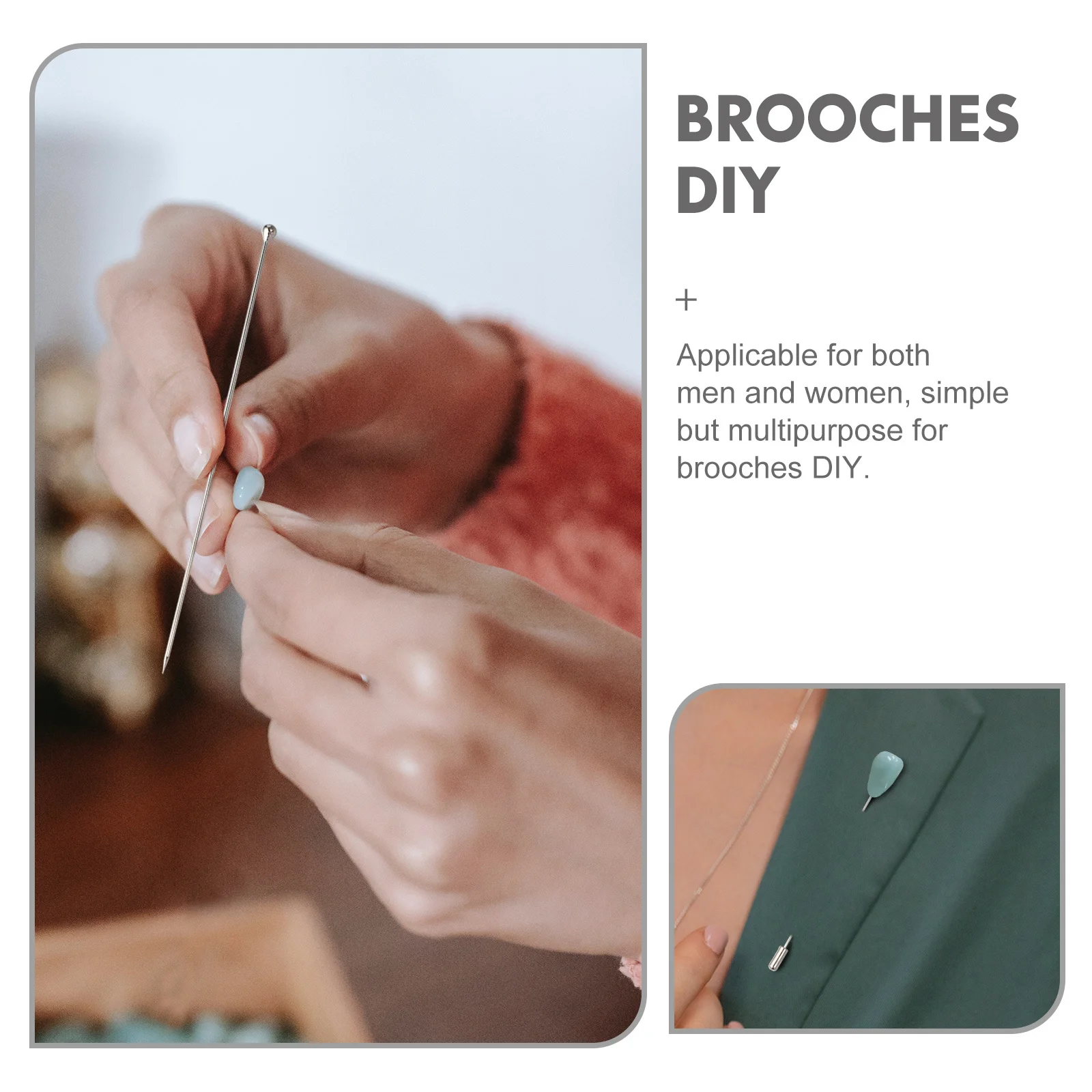 20Pcs Brooch Pin Copper DIY Lapel Pins for Jewelry Making Craft Stick Brooch Hat Corsage Accessory Boutineer Decor
20Pcs Brooch Pin Copper DIY Lapel Pins for Jewelry Making Craft Stick Brooch Hat Corsage Accessory Boutineer Decor