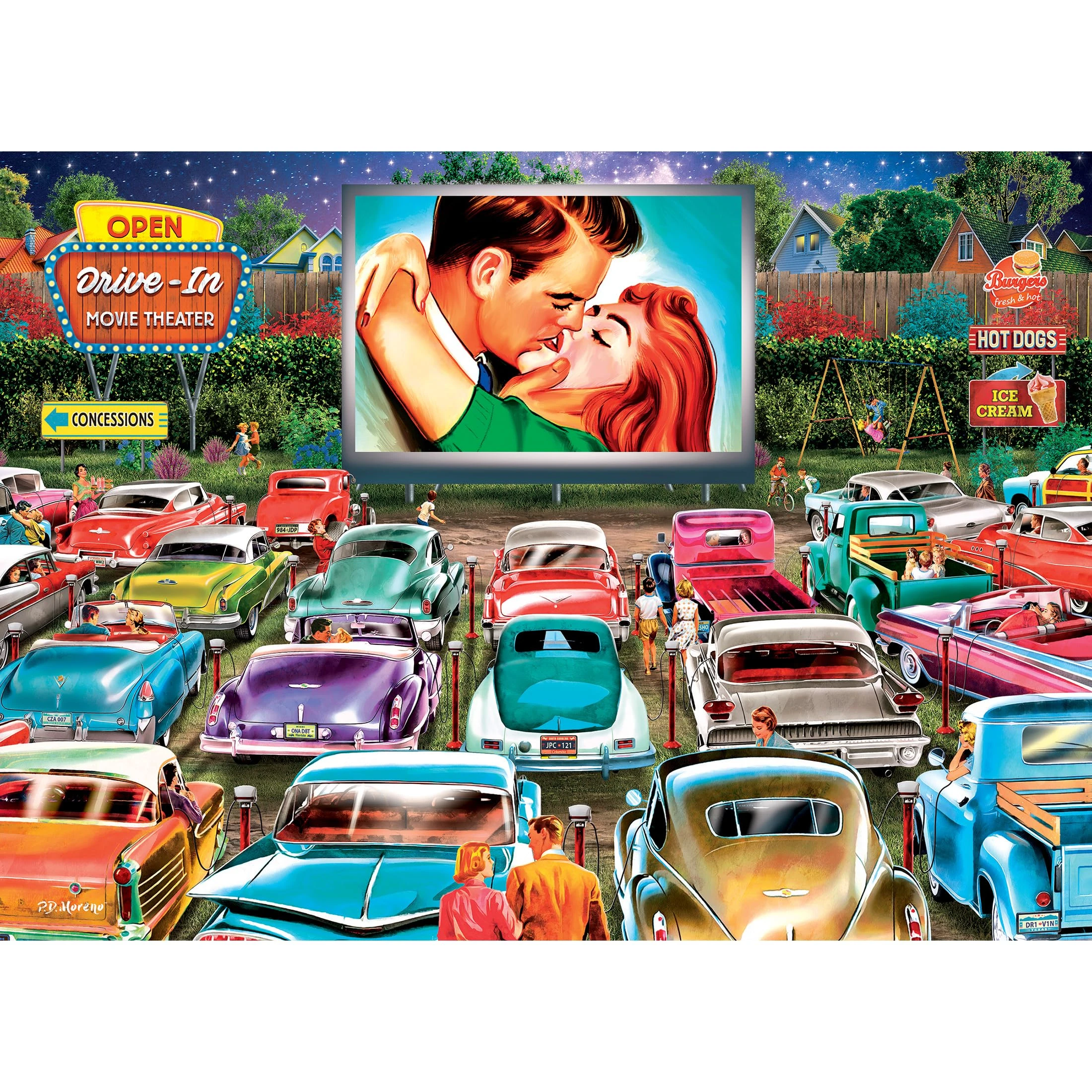 500/1000/1200/2000 PCS Jigsaw Puzzles Parking Lot of the Cinema Scenery Family Activity Games for Gameroom Bedroom Home Decor
500/1000/1200/2000 PCS Jigsaw Puzzles Parking Lot of the Cinema Scenery Family Activity Games for Gameroom Bedroom Home Decor