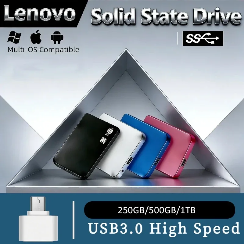 Внешний корпус для SSD-накопителя Lenovo High-speed 2TB с интерфейсом USB 3.0, мобильный чехол для жесткого диска, внешний накопитель, бокс для HDD с кабелем USB 3.0, ABS-пластик
Внешний корпус для SSD-накопителя Lenovo High-speed 2TB с интерфейсом USB 3.0, мобильный чехол для жесткого диска, внешний накопитель, бокс для HDD с кабелем USB 3.0, ABS-пластик