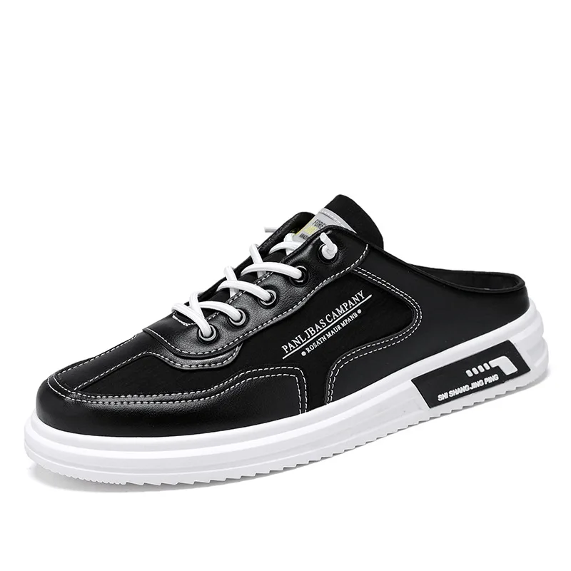 Man Summer Fashion Split Casual Half Shoe Male Breathable Backless Loafer Half Shoes Hombre Open Back Leather Low Heel Shoes
Man Summer Fashion Split Casual Half Shoe Male Breathable Backless Loafer Half Shoes Hombre Open Back Leather Low Heel Shoes