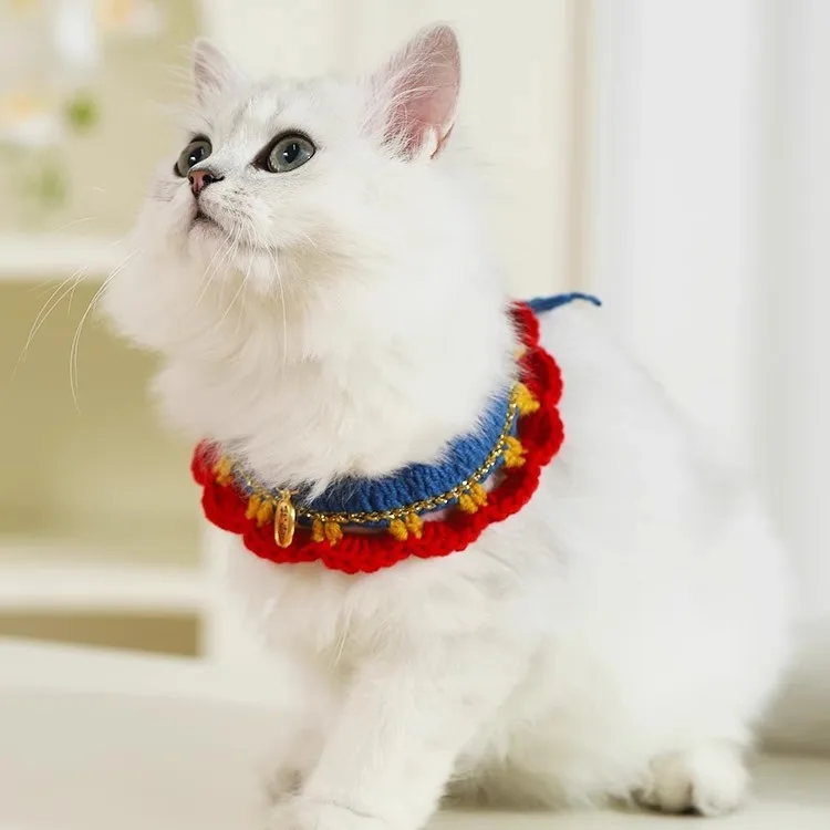 Baby Cat Clothes XS S Dog Cat Crochet Collars Cat Neck Accessories Collar Pet Accessories Latest Knit Collars Pet Clothing
Baby Cat Clothes XS S Dog Cat Crochet Collars Cat Neck Accessories Collar Pet Accessories Latest Knit Collars Pet Clothing