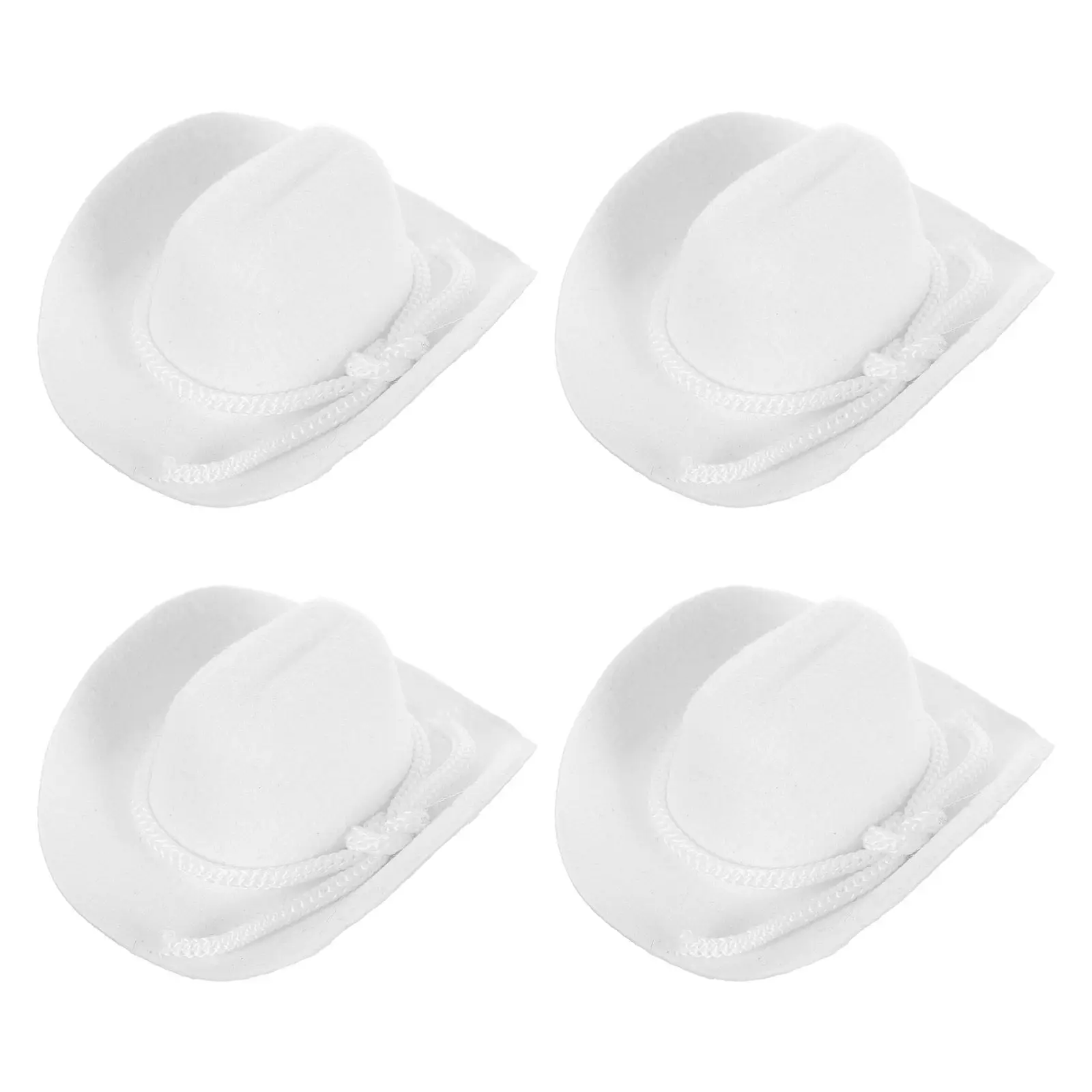 4Pcs Mini Cowboy Hats Flocked Miniature Tiny Western Accessories for Crafts Dollhouse Dress Up Party Decorations
4Pcs Mini Cowboy Hats Flocked Miniature Tiny Western Accessories for Crafts Dollhouse Dress Up Party Decorations