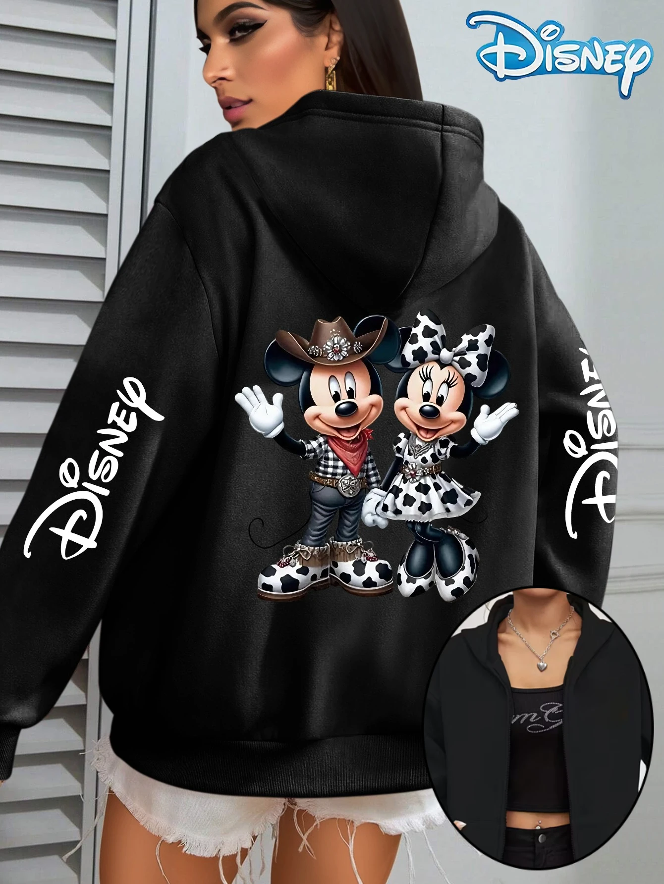 Толстовки на молнии с Микки и Минни Диснеем, флисовая толстовка, флисовый женский и мужской хлопковый осенне-зимний пуловер, пальто большого размера, топ с капюшоном
Толстовки на молнии с Микки и Минни Диснеем, флисовая толстовка, флисовый женский и мужской хлопковый осенне-зимний пуловер, пальто большого размера, топ с капюшоном