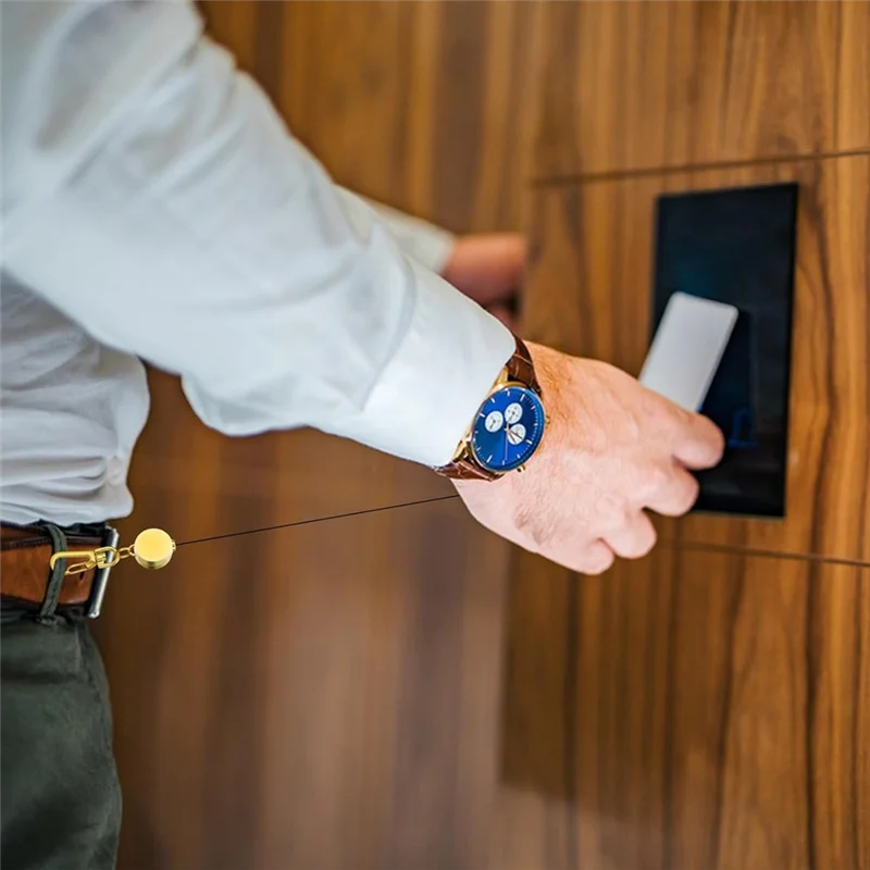 Upgraded 3 Piece Retractable Badge Reel, Gold & Silver & Rose Gold Metal Keyring Chain Carabiner Keychain Belt Clip ID Badge Hol
Upgraded 3 Piece Retractable Badge Reel, Gold & Silver & Rose Gold Metal Keyring Chain Carabiner Keychain Belt Clip ID Badge Hol