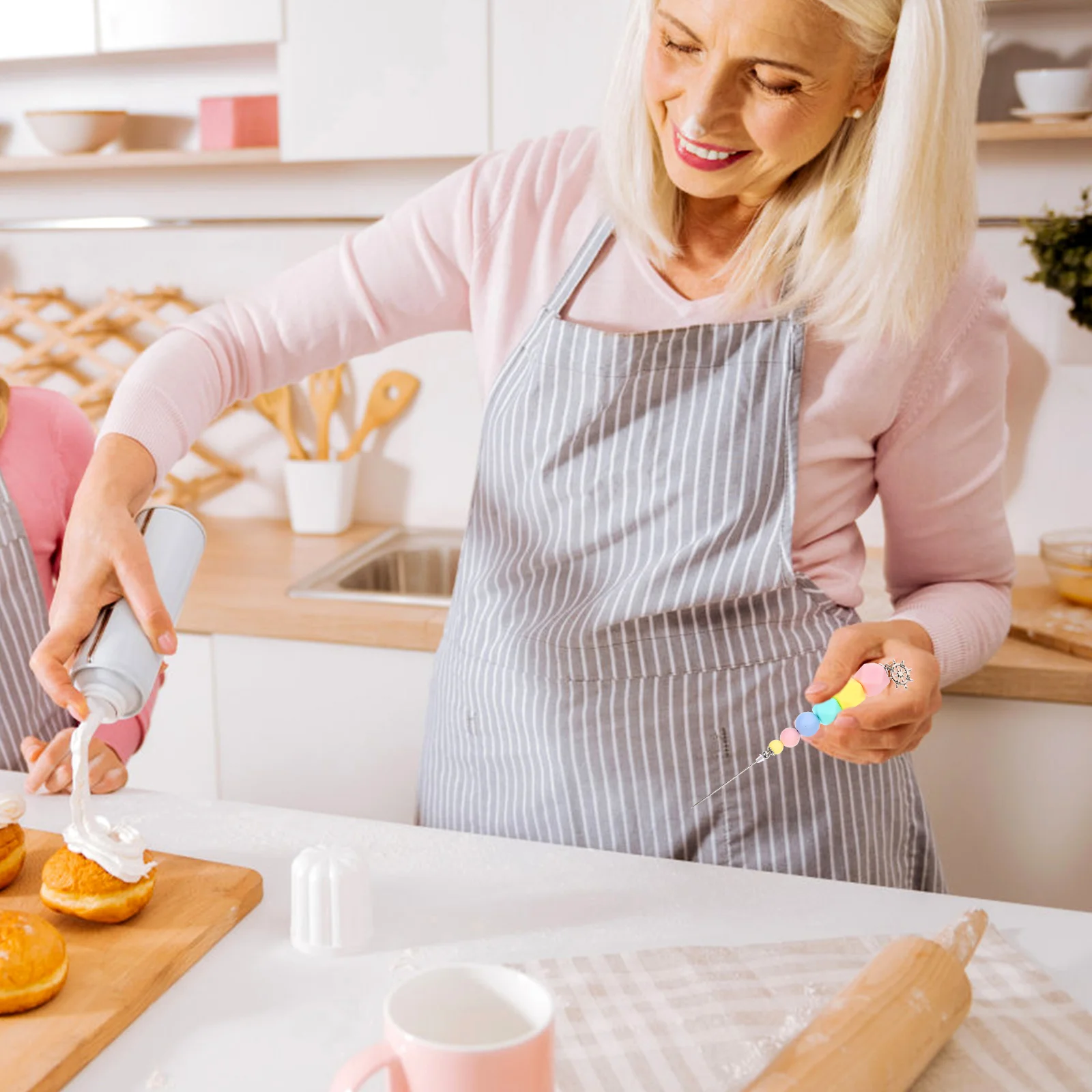 Baking Exhaust Needle Cake Making Tool Sugar Cookie Scribe Frosting Venting Plastic Tools Kitchen Decor Special Pendant Design
Baking Exhaust Needle Cake Making Tool Sugar Cookie Scribe Frosting Venting Plastic Tools Kitchen Decor Special Pendant Design
