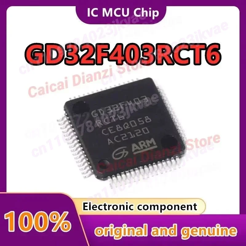 5PCS/LOT GD32F403RCT6 package LQFP-64 New Original Genuine
5PCS/LOT GD32F403RCT6 package LQFP-64 New Original Genuine