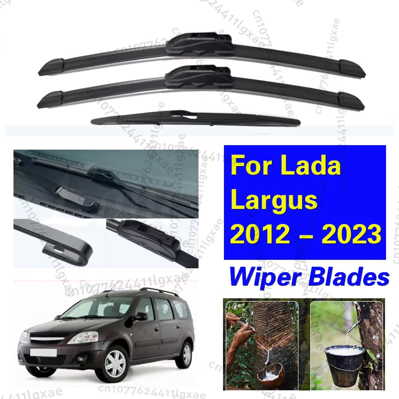 For Lada Largus 2012 - 2023 Front Rear Wiper Blades Windshield Windscreen Window Cutter Rain Brushes Car Accessories 20"+20"+14"
For Lada Largus 2012 - 2023 Front Rear Wiper Blades Windshield Windscreen Window Cutter Rain Brushes Car Accessories 20"+20"+14"