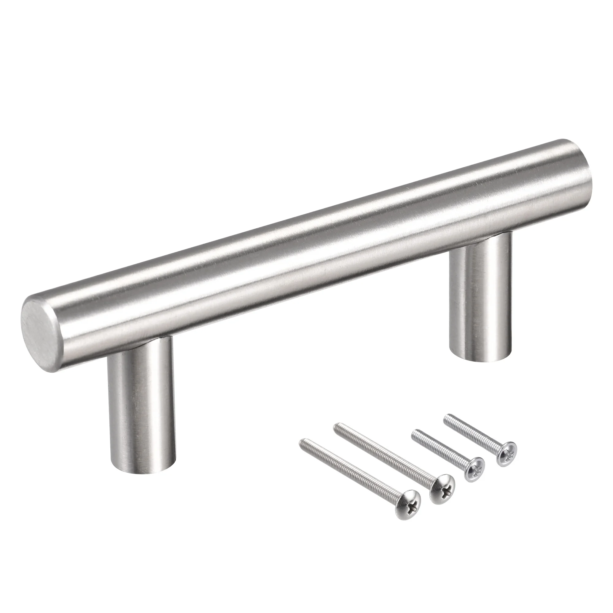 T Bar Pull Handle, 4"(100mm) Length 12mm Dia Stainless Steel Cabinet Pulls 2.5"(64mm) Hole Center Distance
T Bar Pull Handle, 4"(100mm) Length 12mm Dia Stainless Steel Cabinet Pulls 2.5"(64mm) Hole Center Distance