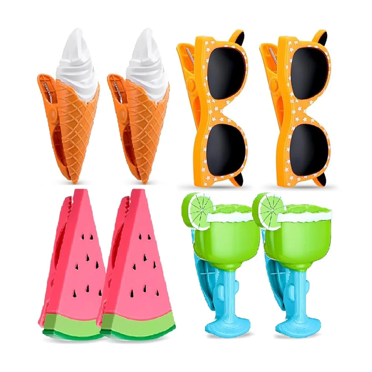 8 Pcs Beach Towel Clips Cute Towel Clips for Chairs Beach Towel Holder Clothes Pegs Clothes Pins for Patio Beach Pool
8 Pcs Beach Towel Clips Cute Towel Clips for Chairs Beach Towel Holder Clothes Pegs Clothes Pins for Patio Beach Pool