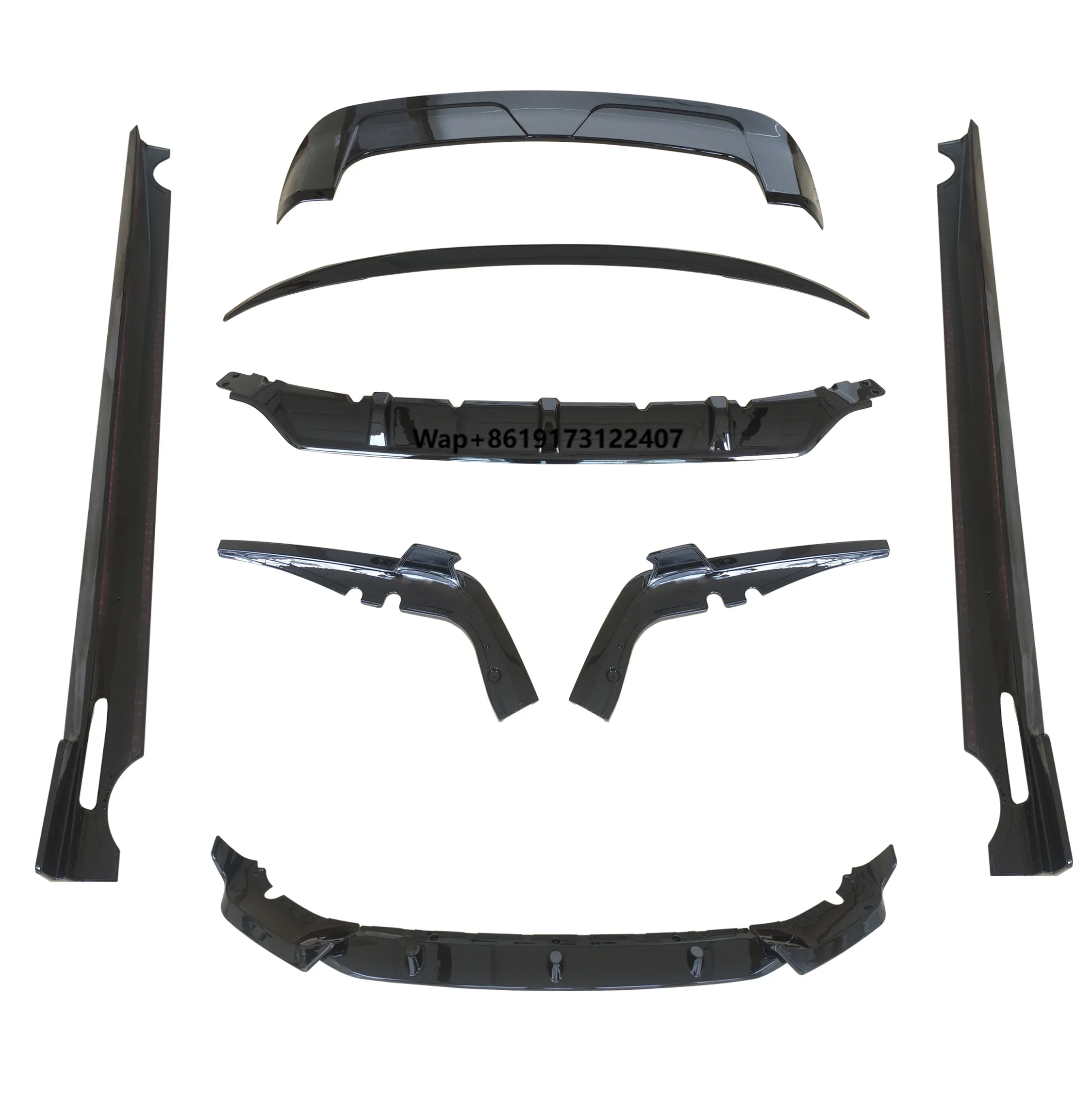 New Product G07 Body Kit Front Lip+roof Spoiler+middle Spoiler+rear Diffuser+side Skirt for 2019+
New Product G07 Body Kit Front Lip+roof Spoiler+middle Spoiler+rear Diffuser+side Skirt for 2019+