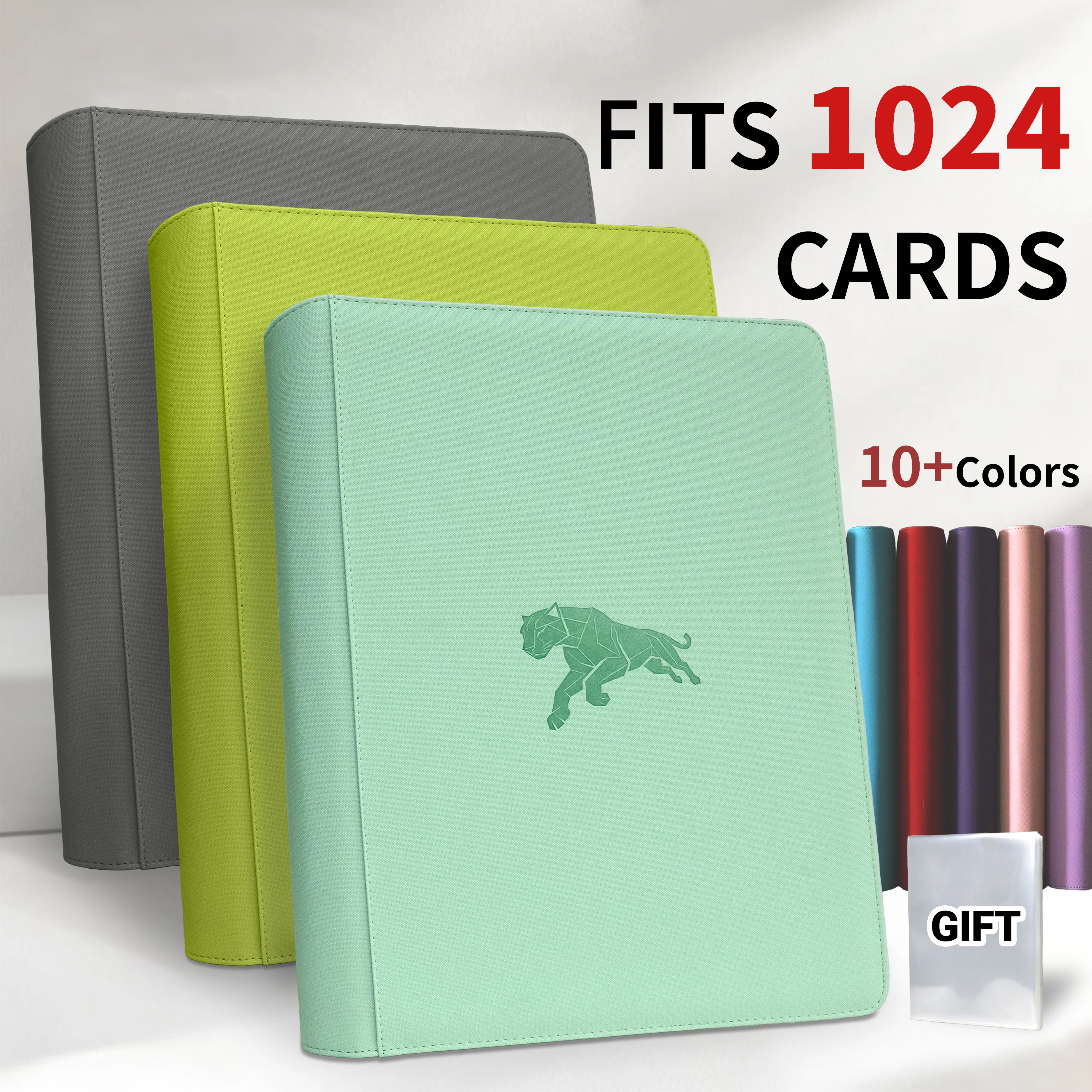 1024 Cards for Collectible Game & Sports Cards,16-pocket Premium Double-Sided Card,Waterproof PU Leather.Game card Album
1024 Cards for Collectible Game & Sports Cards,16-pocket Premium Double-Sided Card,Waterproof PU Leather.Game card Album