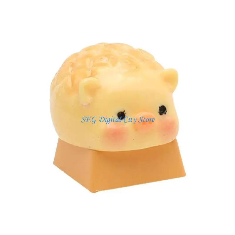 U75B Pig Pineapple Bun Original 3D Sculpted Keycap Resins ESC Keycap for Crosses Axises Keyboards Customization Lovers
U75B Pig Pineapple Bun Original 3D Sculpted Keycap Resins ESC Keycap for Crosses Axises Keyboards Customization Lovers