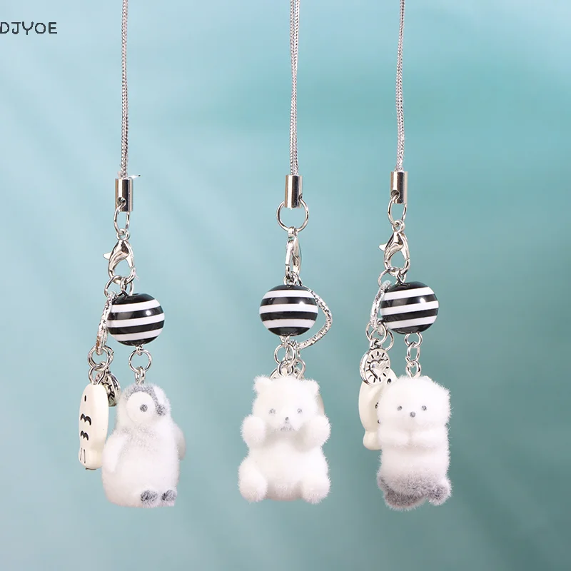 3D Cute Bag Decoration Accessories Glacier Series Flocking Cartoon Keychain Polar Bear Pendant Bag Charms
3D Cute Bag Decoration Accessories Glacier Series Flocking Cartoon Keychain Polar Bear Pendant Bag Charms