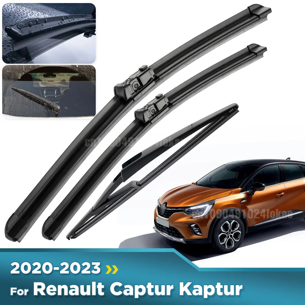 For Renault Captur Kaptur 2020-2023 2021 2022 Wiper Front & Rear Wiper Blades Windshield Windscreen Window Brushes 28"+14"+11"
For Renault Captur Kaptur 2020-2023 2021 2022 Wiper Front & Rear Wiper Blades Windshield Windscreen Window Brushes 28"+14"+11"