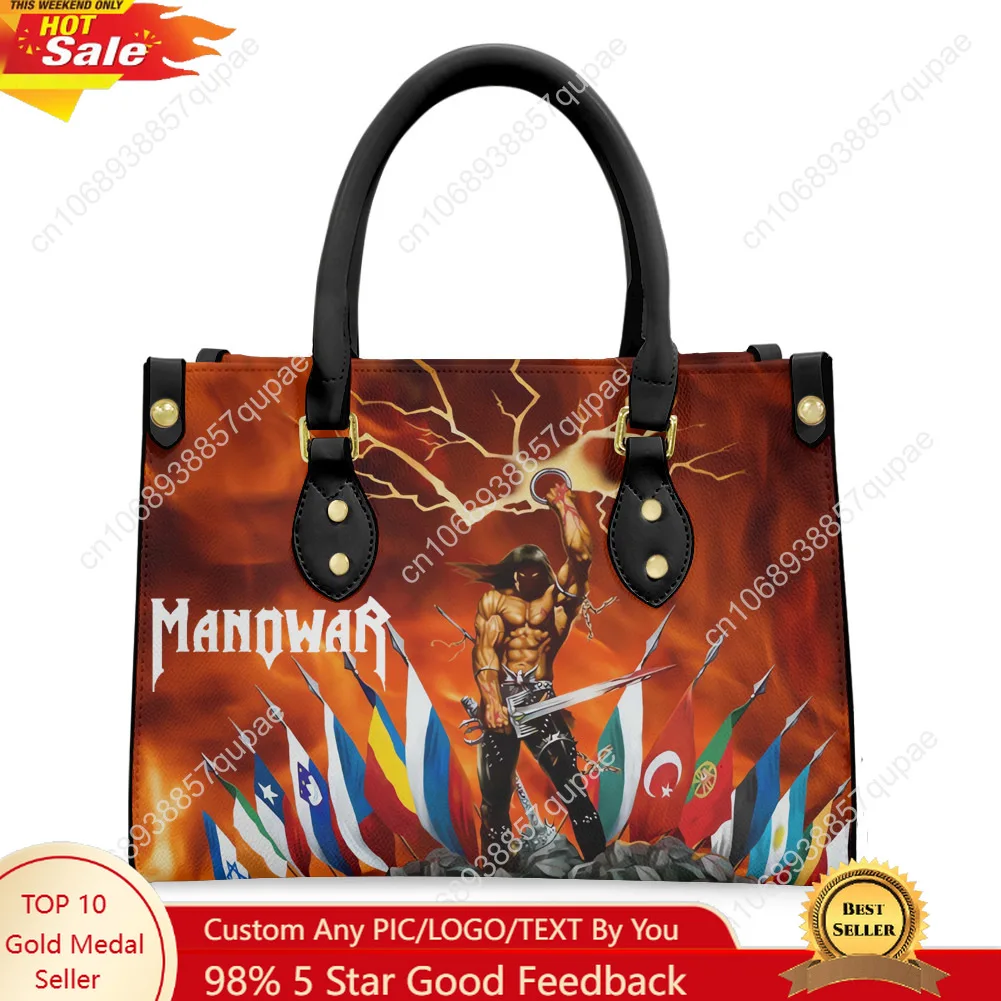Manowar Band Custom Tote Bag Purse Womens Mens Personalized Text Image PU Leather Handbag Business Commuter Shopping Gift Bags
Manowar Band Custom Tote Bag Purse Womens Mens Personalized Text Image PU Leather Handbag Business Commuter Shopping Gift Bags